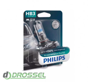 Philips X-tremeVision Pro150 9005XVPB1 +150% (HB3)
