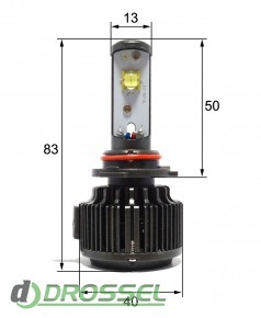 Светодиодная (LED) лампа Sho-Me G1.1 HB4 (9006) 30W_5