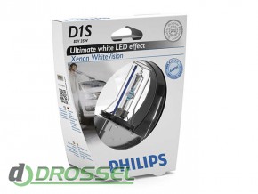 Philips Xenon WhiteVision D1S 85415WHVS1