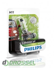  Philips LongLife EcoVision PS 12362LLECOB1 (H11
